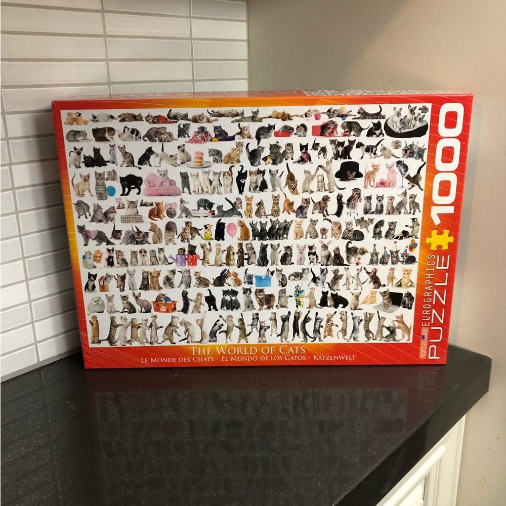 Eurographics The World of Cats 1000 piece puzzle